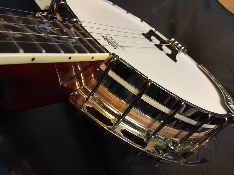 Illustration for article titled The Custom Banjo (still in progress)